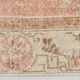 Pale Red & Beige Turkish Runner Rug, 71x301Cm