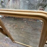 Large Louis Philippe mirror from the late 19th century.