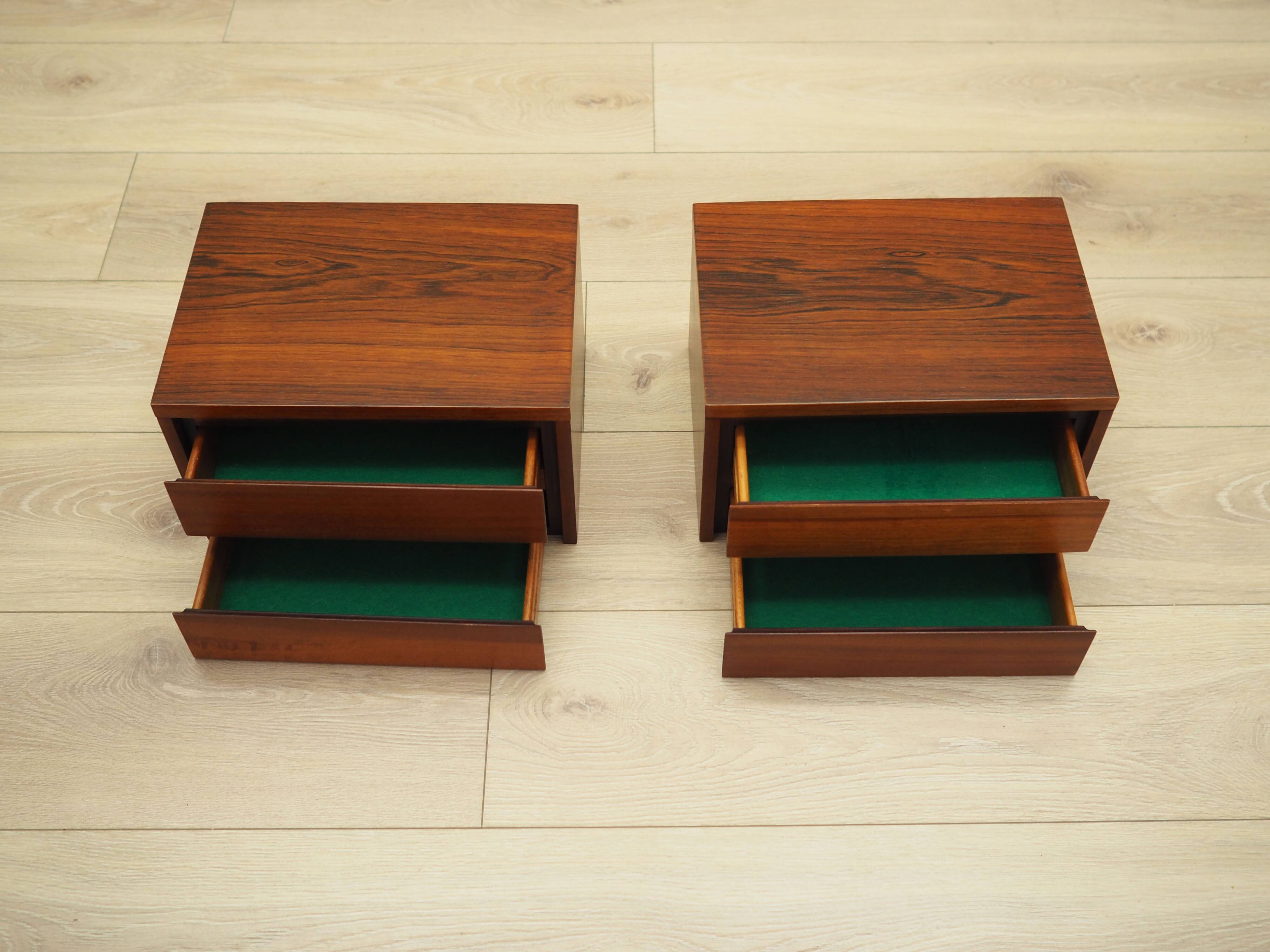 Set of two wall cabinets, Danish design, 1970s, production: Denmark