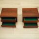 Set of two wall cabinets, Danish design, 1970s, production: Denmark