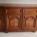 Cherry stained oak sideboard