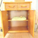 Buffet rotin vintage 