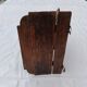 Etagere ancienne murale en bois découpé et sculpté début du 20e siècle
