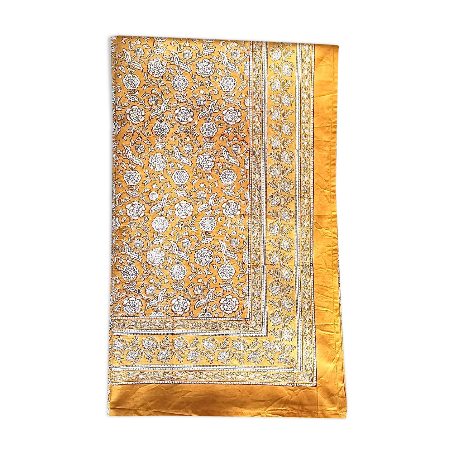 Indian blockprint tablecloth