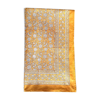 Indian blockprint tablecloth