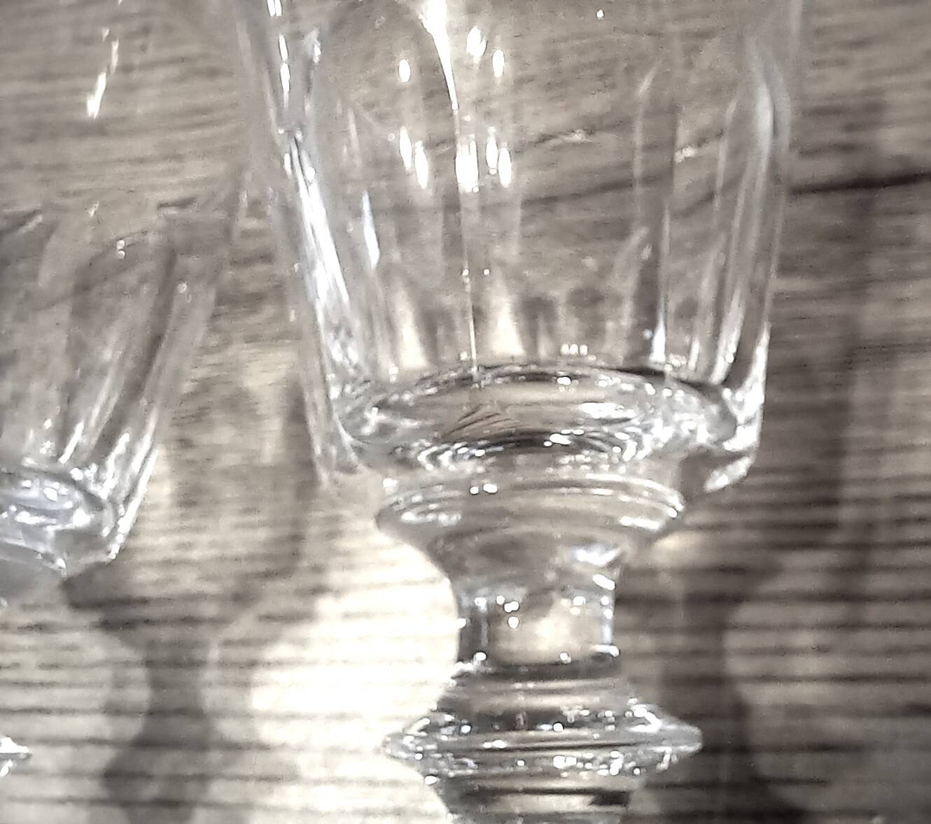 Old Porto glass in crystal, Caton model.