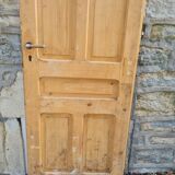Old fir door