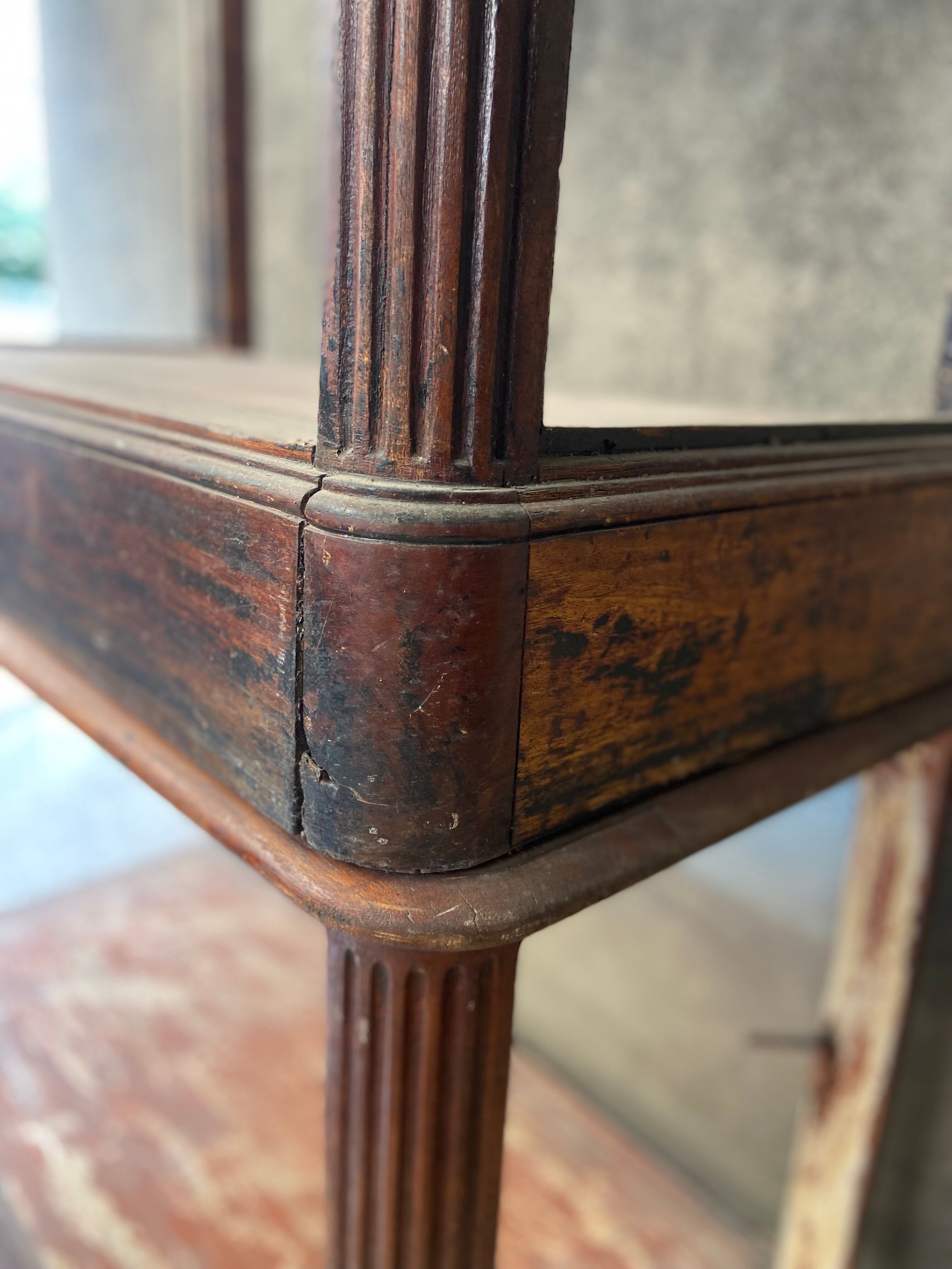 Natural oak countertop