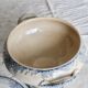 Vintage soup tureen, ironstone, Saint Amand Hamage Nord, Platane blue model.