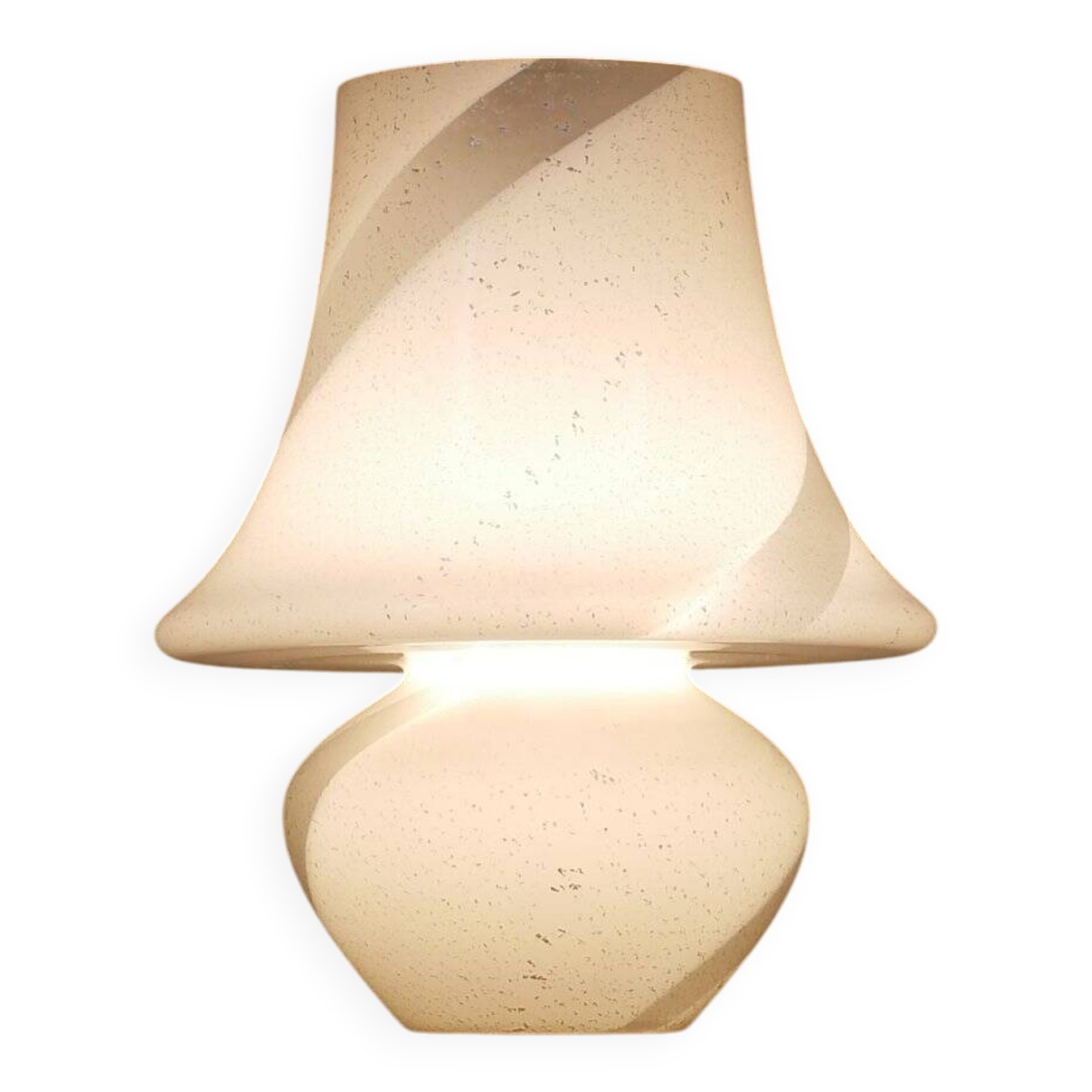 Lampe de table Mushroom en verre de Murano par Manifattura di Murano, années 70