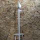 Old Fratelli Reguitti white wood valet made in Italy vintage