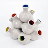 Vintage Tulip Vase • Ceramic • 1980's