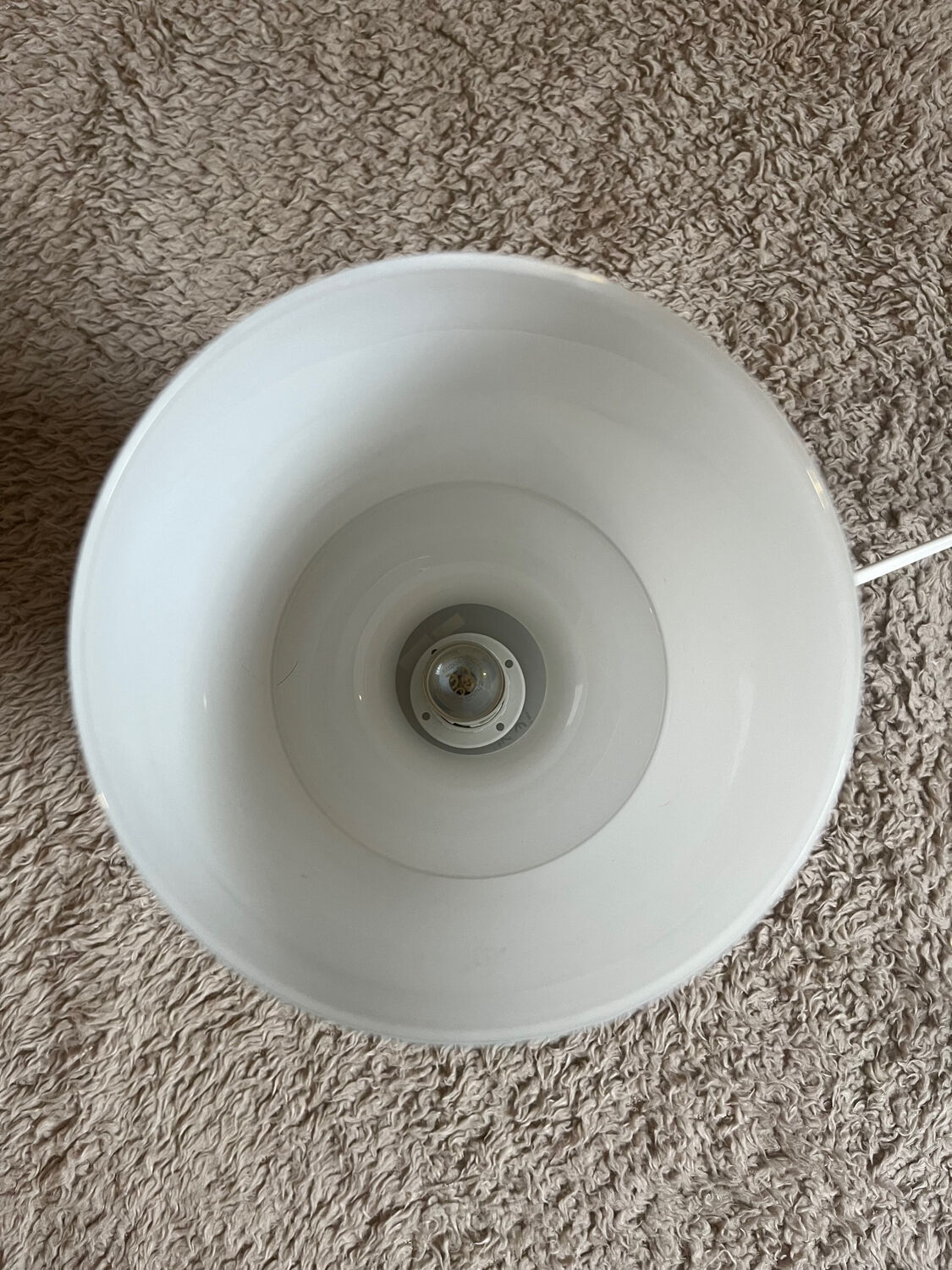Lampe Lykta blanc brillant