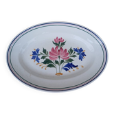 Assiette de service ovale saint amand