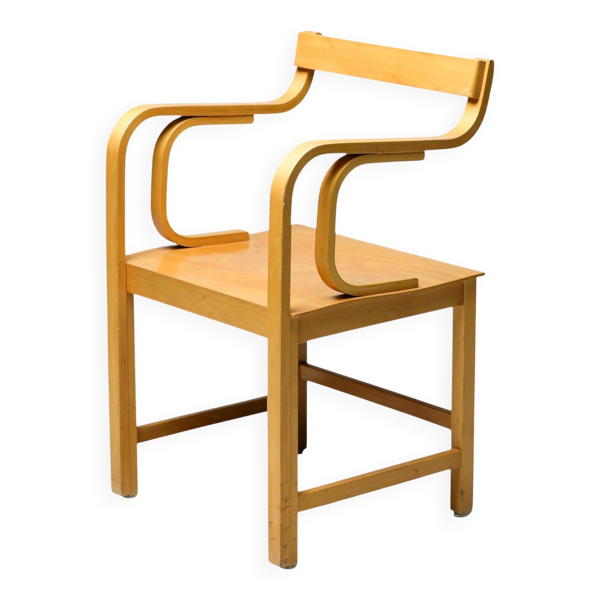 Chaise Enraf Nonius en Beeche massif - Dutch Functionalist Design