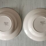 Set of 6 hollow plates Versailles