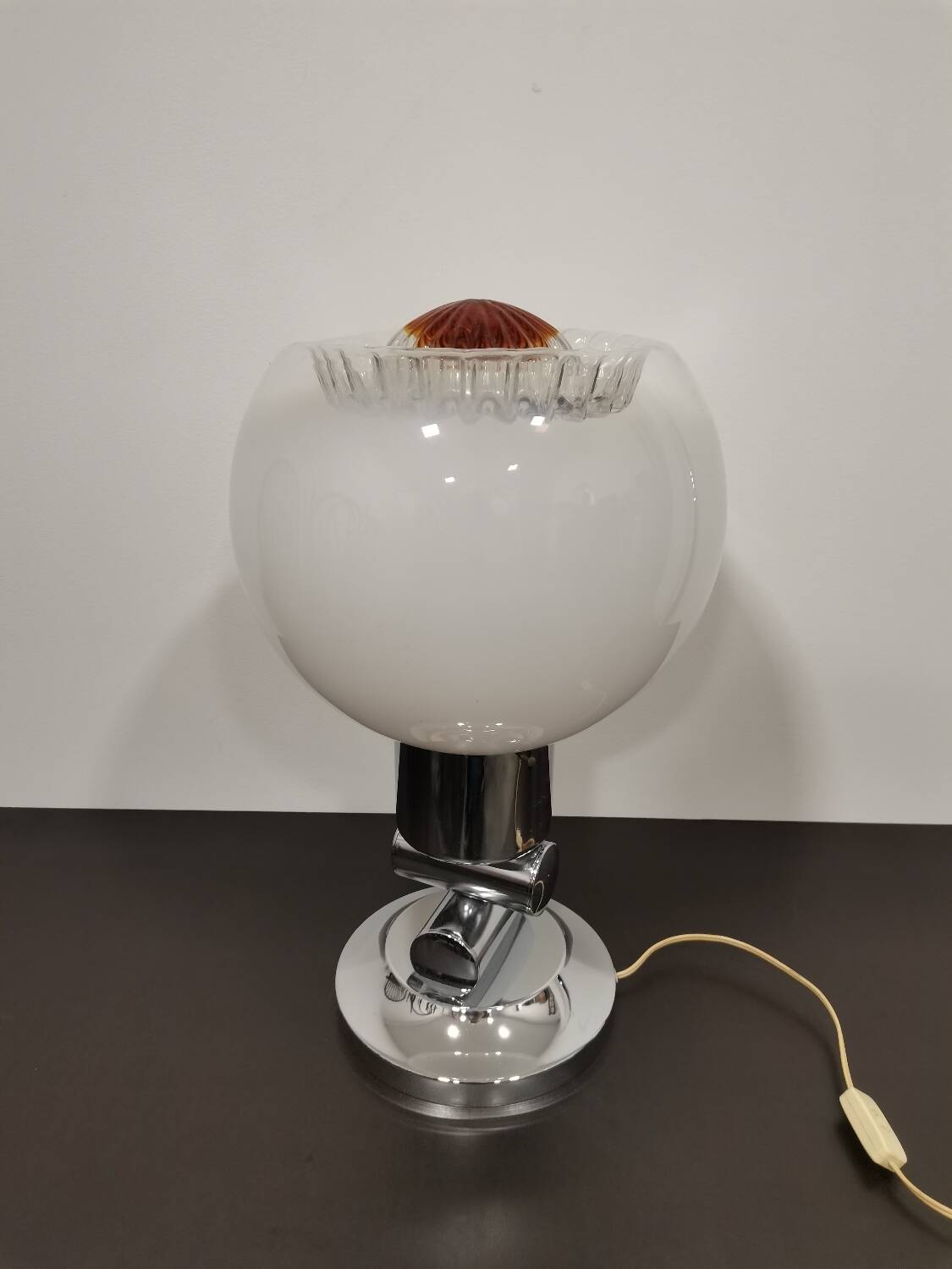 Lampe de table Mazzega, Murano, années 1970