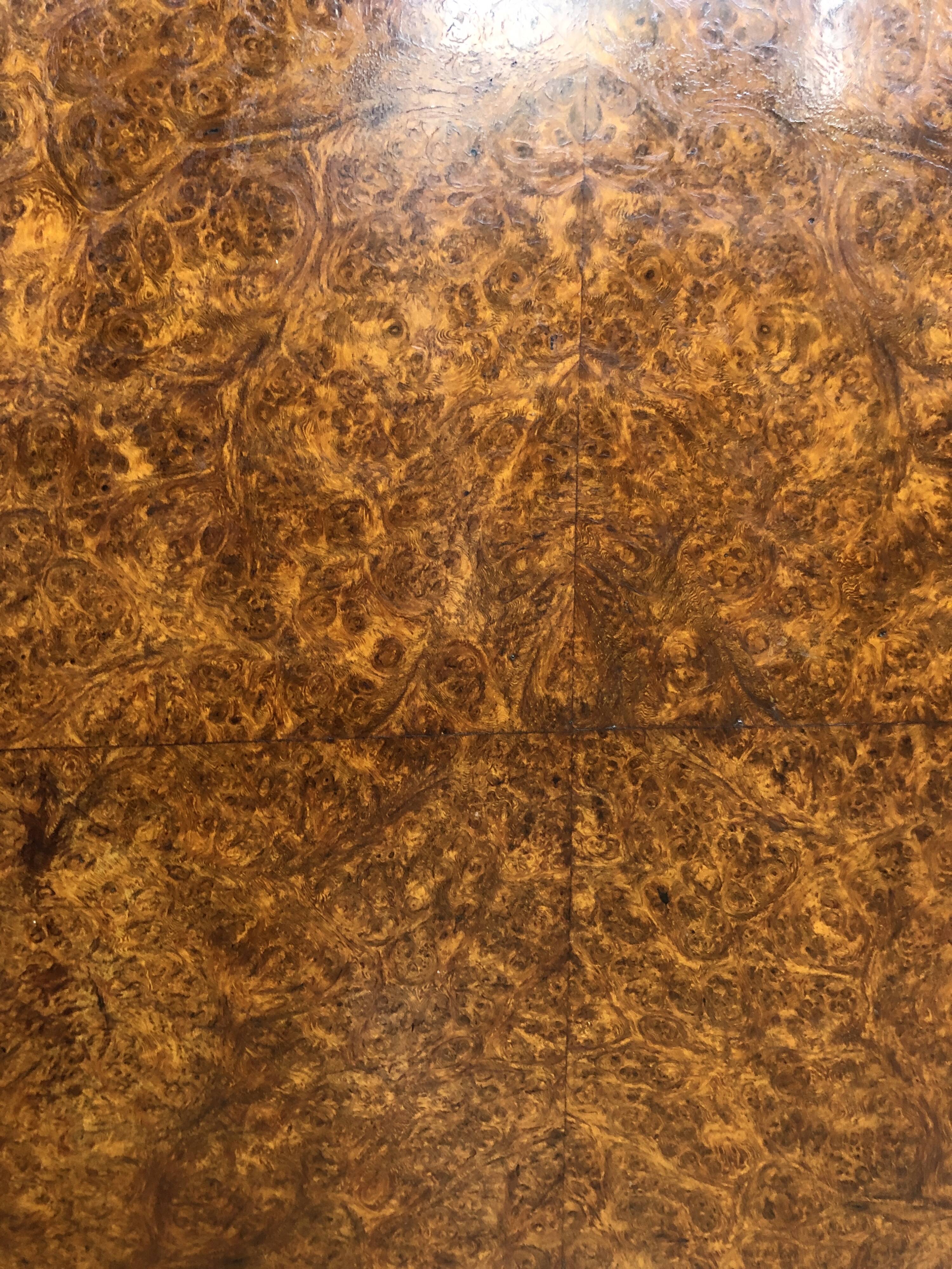 Marquetry bedside table