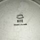 Flat Plate in Gien Earthenware hand decorated - Vintage 1940