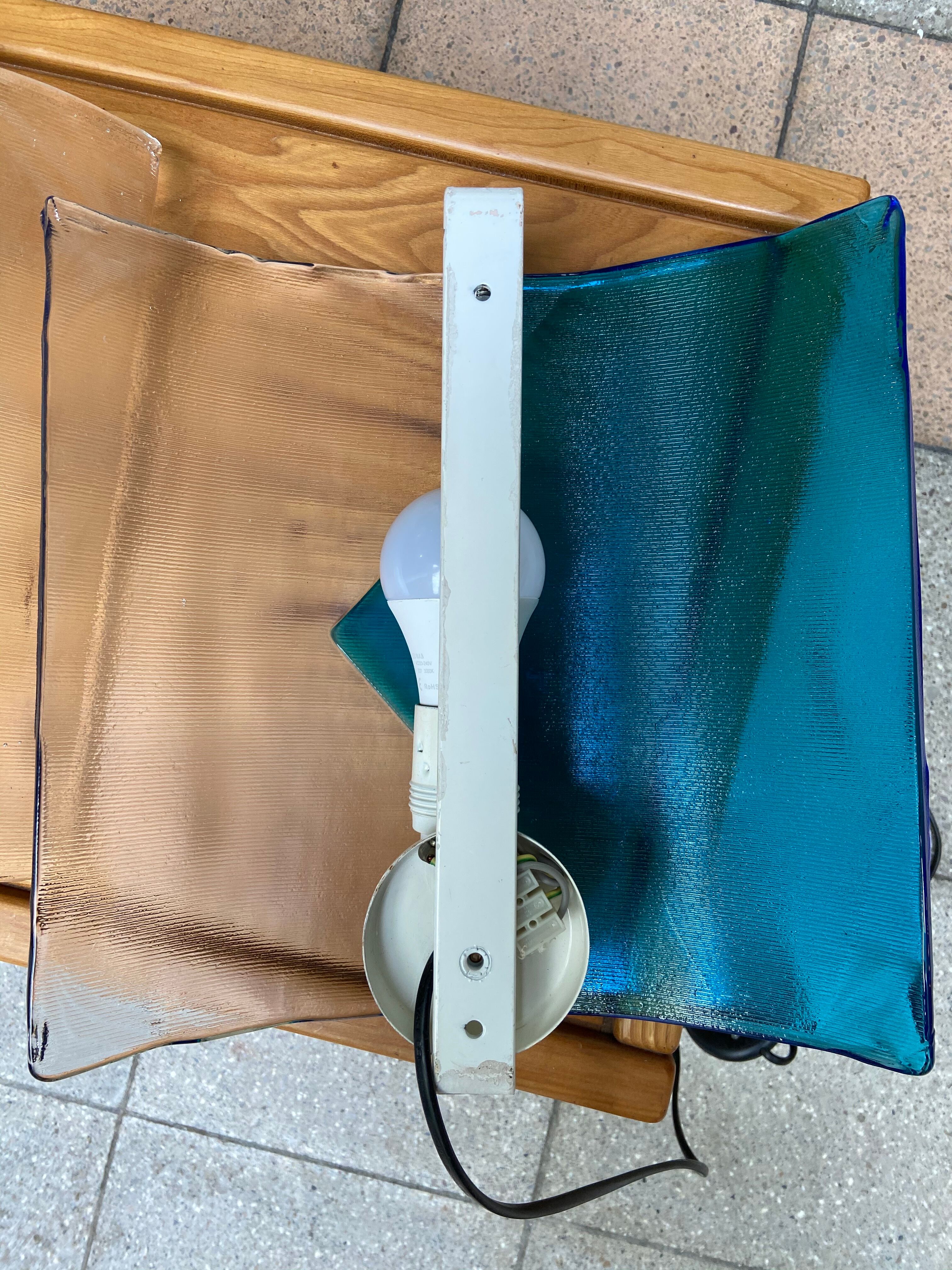 Pair of Mazzega wall light 1975