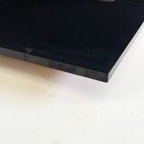 Table basse vintage en bois noir de Fiarm avec détails chromés
