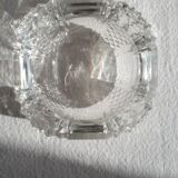 Glass candlesticks