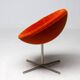 Unique chairs Tramontana Jade and Ember Velvet Verner Panton C1
