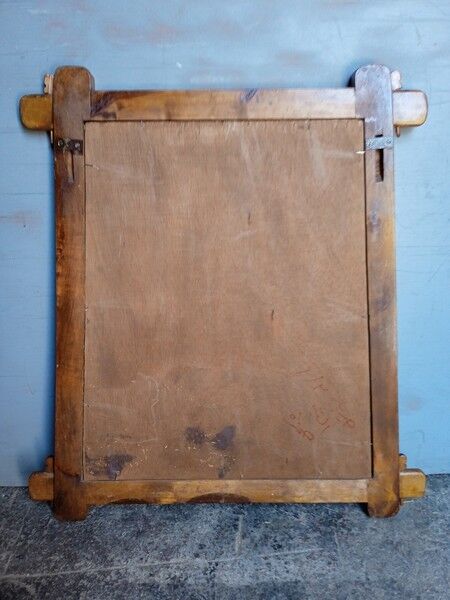 Brutalist mirror 1950
