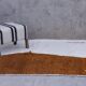 Moroccan rug in natural wool, 250cm x 150cm