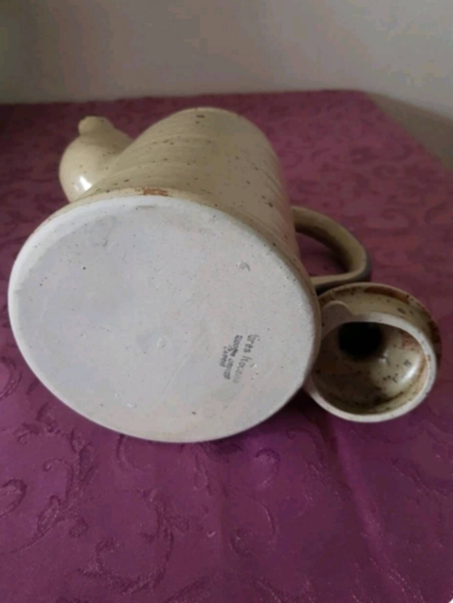Teapot/coffee pot in Japanese stoneware