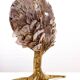Mica foliage “tree” lamp