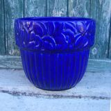 Cache -pot en barbotine vintage