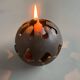 'Pumpkin' candle holder, Christel & Christer Holmgren for Illums Bilighus