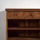 Antique shop counter with glass doors (circa 1920)