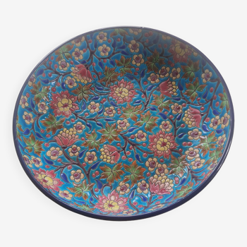 Old Longwy enamel dish