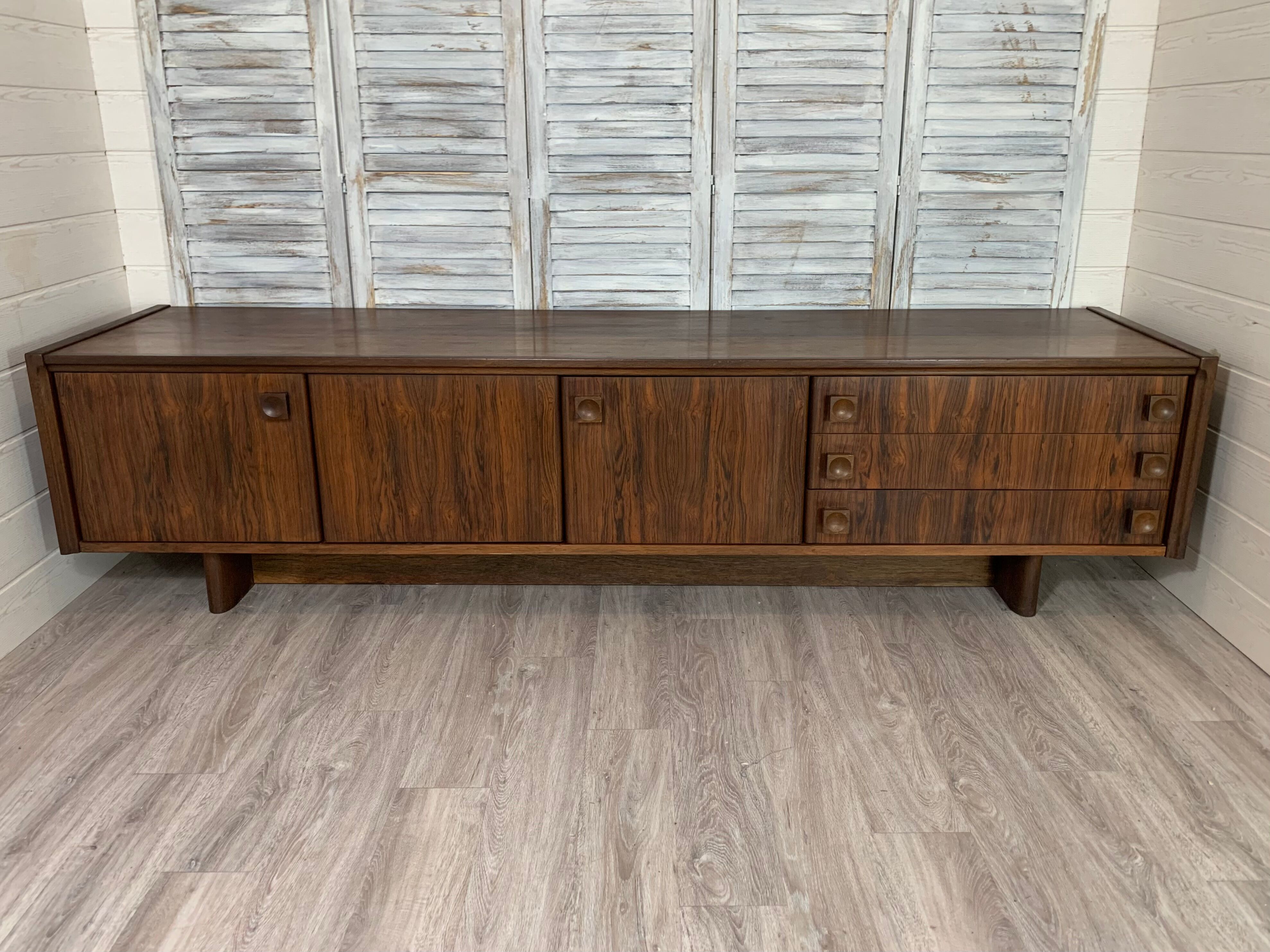 Scandinavian rosewood row 1960