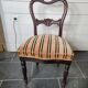 Louis Philippe style mahogany chair