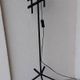 Minimalist iron floor lamp