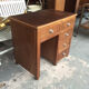 Bureau de ministre vintage chêne années 50