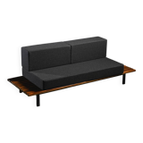 Cansado mahogany bench by Charlotte Perriand, circa 1962.