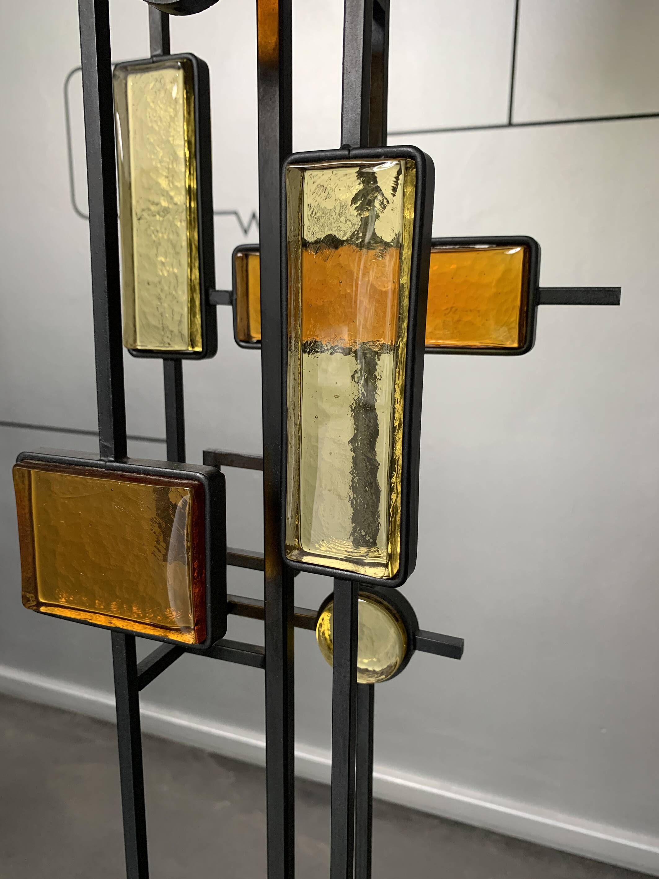 Scandinavian floor lamp, Svend Aage Holm Sorensen, Denmark 1960s