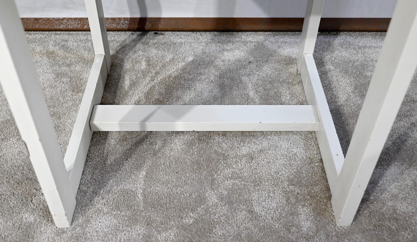 Pair of Lacquered Wooden chairs, signed P.Gautier -1960