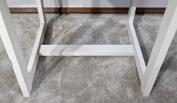 Paire de chaises en bois laqué, signées P.Gautier -1960