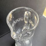 St. louis partie de service à bière art nouveau cristal soufflé et gravé