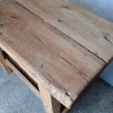 Workbench 100cm old solid wood
