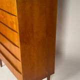 Scandinavian teak chest of drawers from the 1960s.