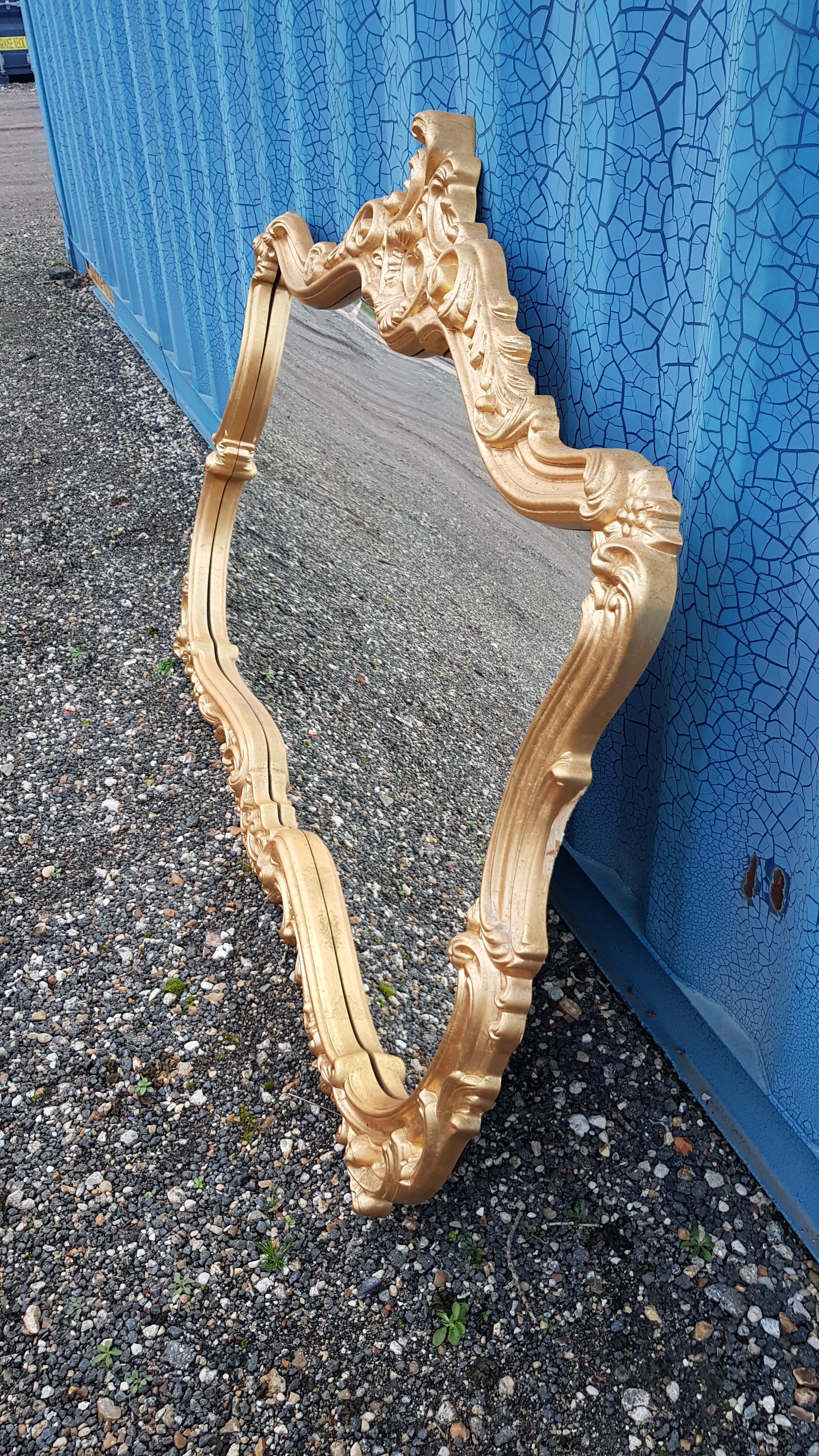 Baroque gilded mirror