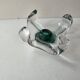 Glass candlestick in the style of Murano - 1960s