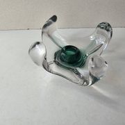 Glass candlestick in the style of Murano - 1960s