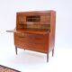 Torvits secretary in teak, retro vintage Danish style from the 1960s.